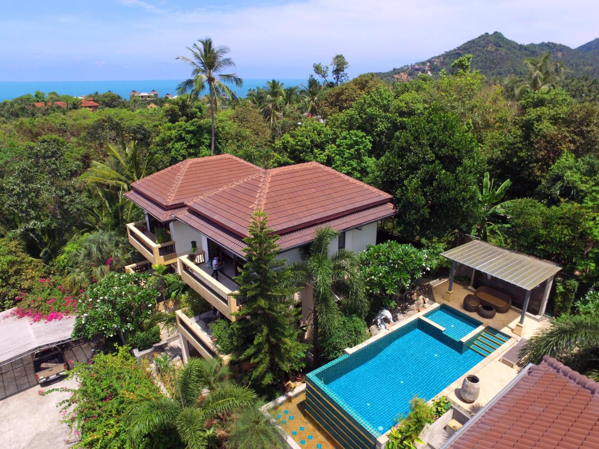 Baan Rawee Villas หาดเฉวง ภายนอก รูปภาพ